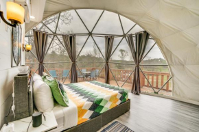 Star View Dome Broken Bow Gem Hot Tub and Deck!